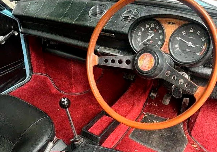 De Fiat 850 Sport Coupé van Rory Donnelly